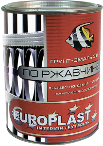 Грунт-эмаль по ржавчине EUROPLAST