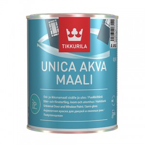 полуглянцевая краска Tikkurila Unica Akva Maali